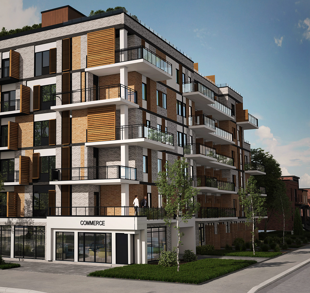 Nouvel immeuble de projet de condos neufs à vendre Estrada